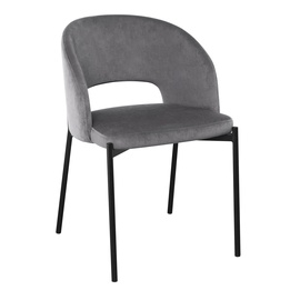 Söögitoa tool K455, hall, 57 cm x 51 cm x 77 cm