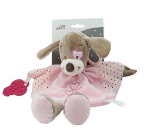Axiom Cuddly Milus Dog Pink 25cm