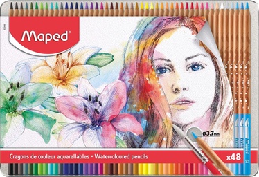 Цветные карандаши Maped Watercolor Pencils, 48 шт.