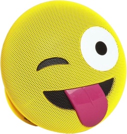 Niveda Emoji Bluetooth Speaker Crazy Yellow