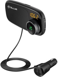 FM modulators Tellur B6 Bluetooth Car FM Transmitter With Magnetic Phone Holder Black