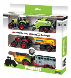 Dromader Farm Set Trailer Tractors 02438