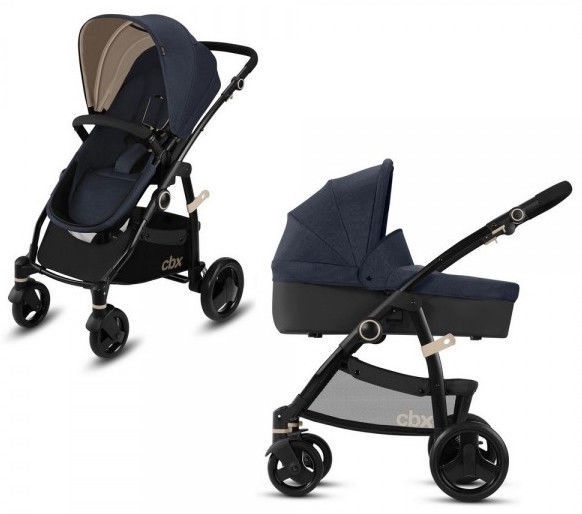 Universālie rati Cybex Leotie Pure 2in1 2018, zila