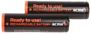 Acme Rechargeable Batteries 2xAA 2600mAh
