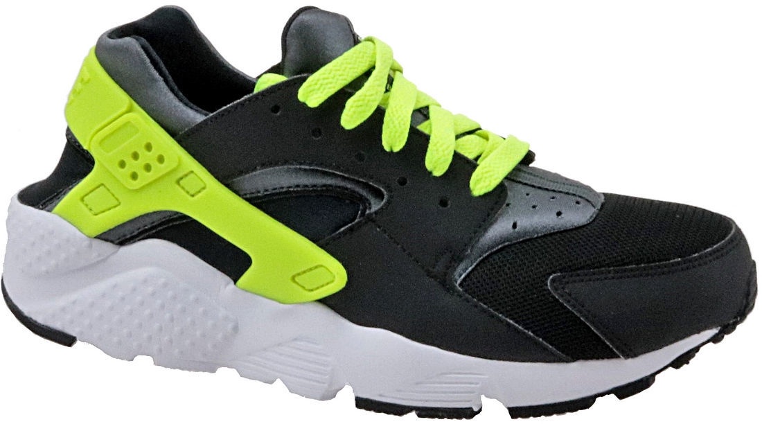 Nike Huarache Run Gs 654275-017 Black 