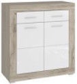 Naktinis staliukas Tuckano Warsaw Oak/White