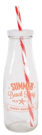 Home4you Jar Summer with Straw 450ml