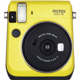 Kiirkaamera Fujifilm Instax Mini 70 Yellow, kollane