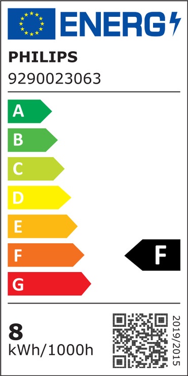 Lambipirn Philips LED, A60, külm valge, E27, 8 W, 806 lm