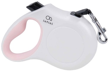 Automātiskā pavada Amiplay Infini Freedom, balta, 1 - 5 m