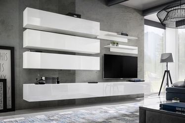 ASM Fly J1 Living Room Wall Unit Set White