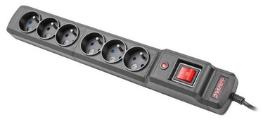 ARMAC Surge Protector 6 Outlet Black 4.5 m