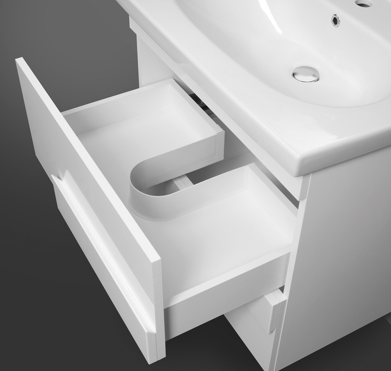 Комплект мебели для ванной Riva Decor, белый, 48.1 см x 65 см x 61 см