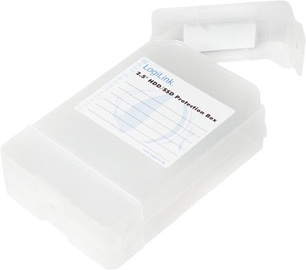 LogiLink UA0277 2x 2.5'' HDD Protection Box Transparent