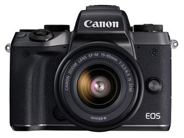 Peegelkaamera Canon EOS M5 + EF-M 15-45mm