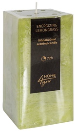 Ароматическая свеча Home4you Candle Energizing Lemongrass 7.5x7.5xH15