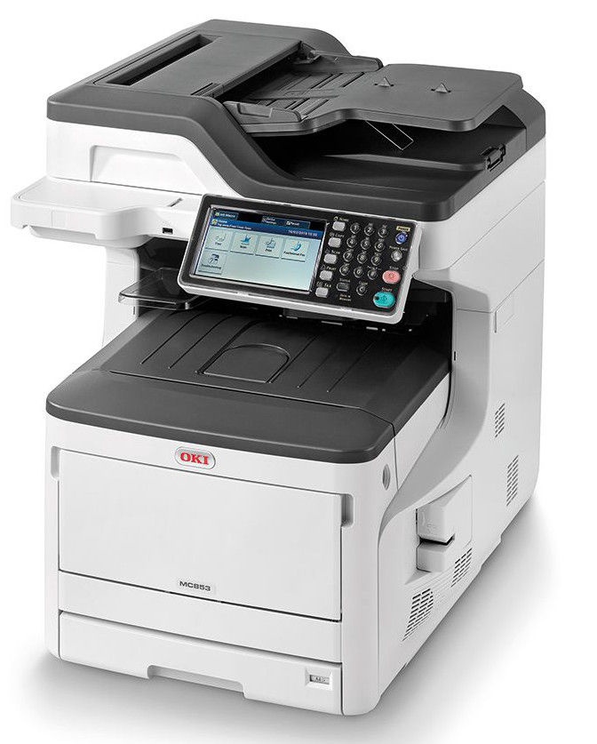 Multifunktsionaalne printer Oki MC853dn, led, värviline