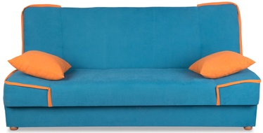 Platan Sofa Maxim II 02 Turquoise/Orange