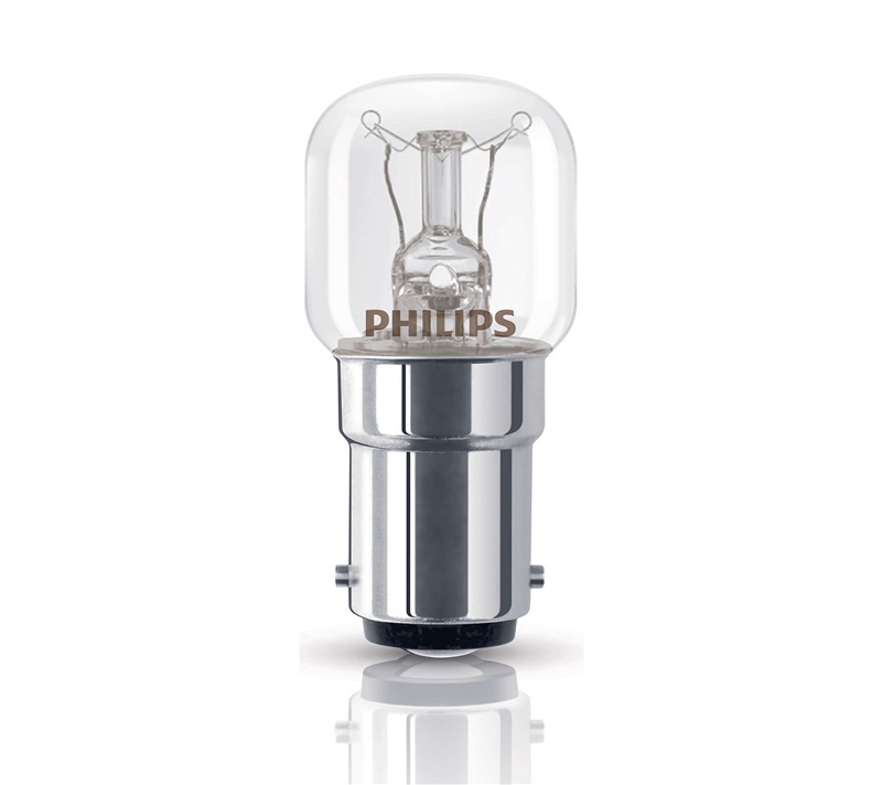 Лампочка Philips Накаливания, T7, холодный белый, B15d, 20 Вт, 120 лм