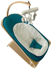 Kiik Luppee Reece Rocker Natural Beech Green