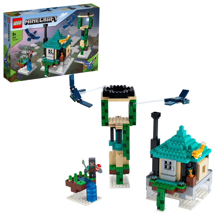 Konstruktor LEGO Minecraft Taevatorn 21173, 565 tk