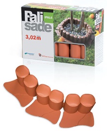 Prosperplast IPAL6 Palisade Terracotta 8pcs