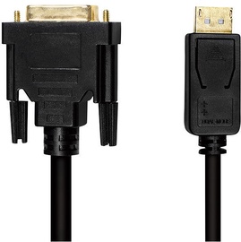 LogiLink Cable DisplayPort to DVI Black 3m