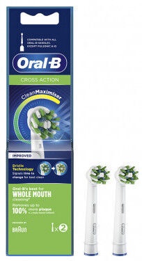 Насадка на зубную щетку Braun Oral-B, белый, 2 шт.