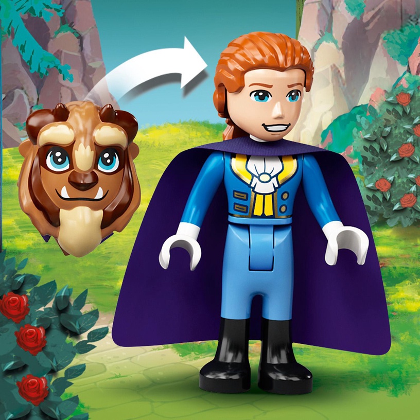 Konstruktor LEGO® │ Disney Bella ja Koletise loss 43196, 505 tk