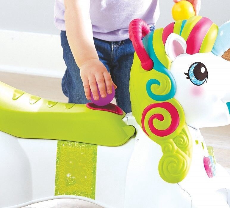 infantino 3 in 1 sit walk and ride unicorn