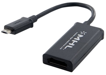 4World Adapter Micro USB / HDMI + Micro USB Black