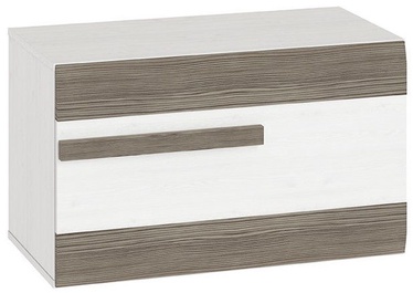 Batų spintelė ML Meble Blanco 21, 800x420x500 mm