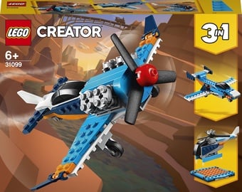 Konstruktor LEGO Creator Propellerlennuk 31099, 128 tk