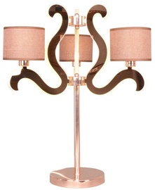 Candellux Ambrosia 3X40W E14 18.4W LED Table Lamp Copper