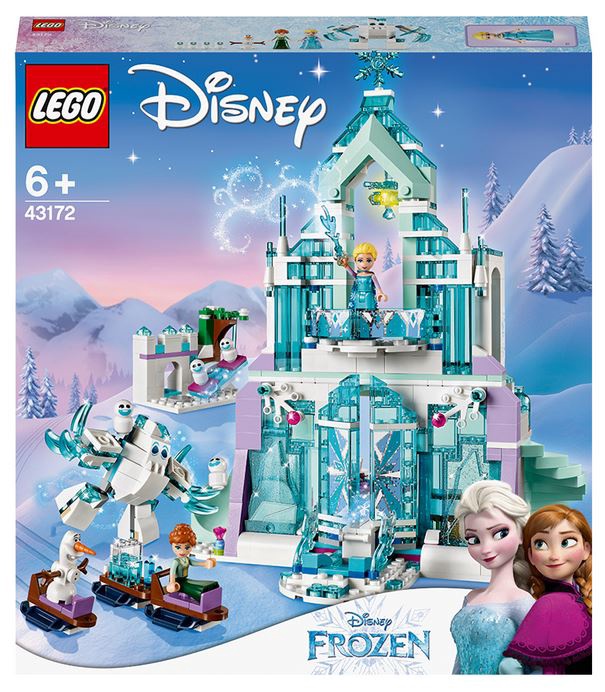 lego princess elsa castle