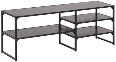 TV galds Home4you Seaford, brūna/melna, 1200x330x460 mm