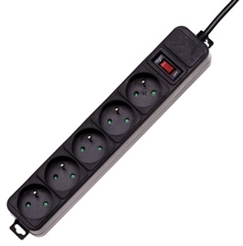Akyga Surge Protector 5-Outlet 1.8m Black