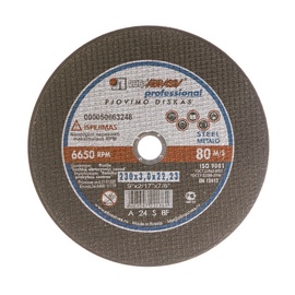 Lõikeketas teras Luga Abraziv 14A, 230x3,0x22 mm