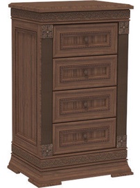Zov K1-60 Chest Of Drawers Dark Nut