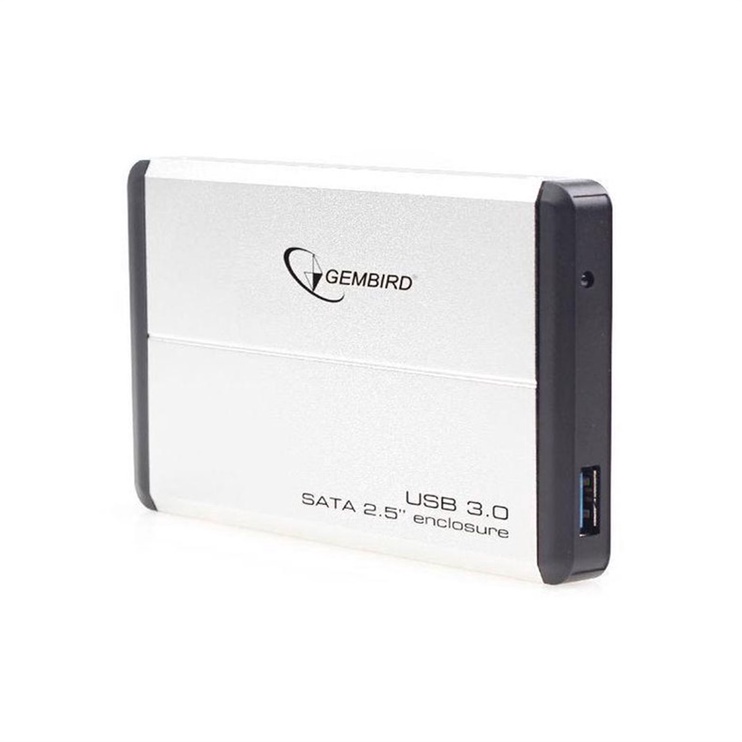 HDD/SSD korpusas Gembird EE2-U3S-2-S, 2.5"