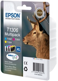 Epson T130 Cartridge Cyan Magenta Yellow