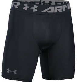 Under Armour HeatGear Mid Mens Shorts 1289566-001 Black M