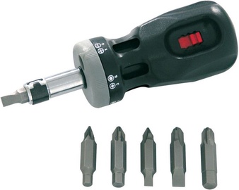 Proline CrV Screwdriver + Bits 6pcs