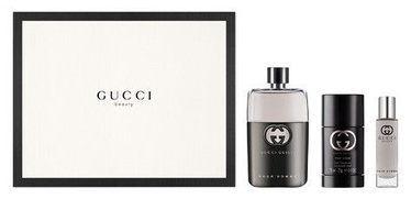 Gucci Guilty 90ml EDT + 15ml EDT + 75ml Deodorant Stick