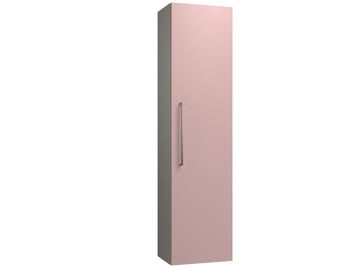 Шкаф для ванной Kame, розовый, 25 x 35 см x 138 см