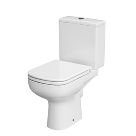 Туалет Cersanit Colour Clean On 010 K103-027, с крышкой, 370 мм x 650 мм
