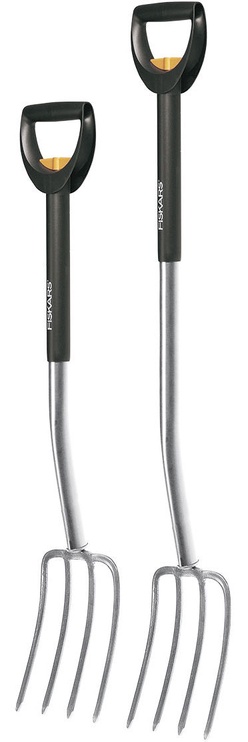 Вилы универсальные Fiskars SmartFit Telescopic, 1165 - 1256 мм, с ручкой