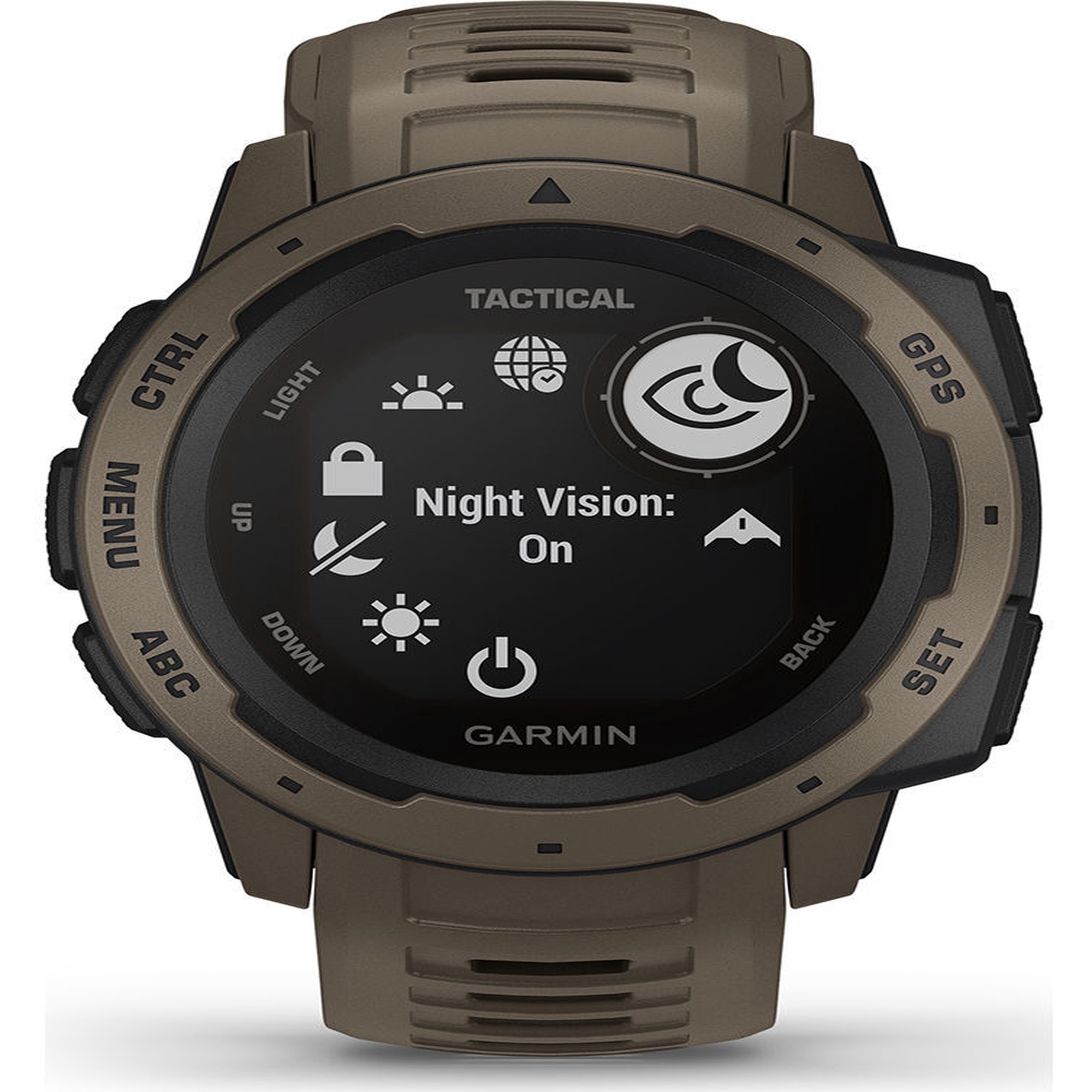 Garmin Instinct Tactical Edition Coyote Tan - Senukai.lt