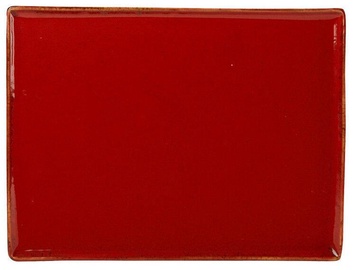 Porland Seasons Serving Plate 35x26.2cm Red