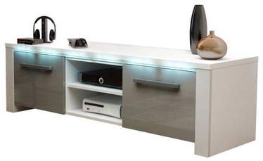 Vivaldi Meble Manhattan TV Stand White/Grey Gloss